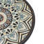 Table d'appoint de patio avec tablette
