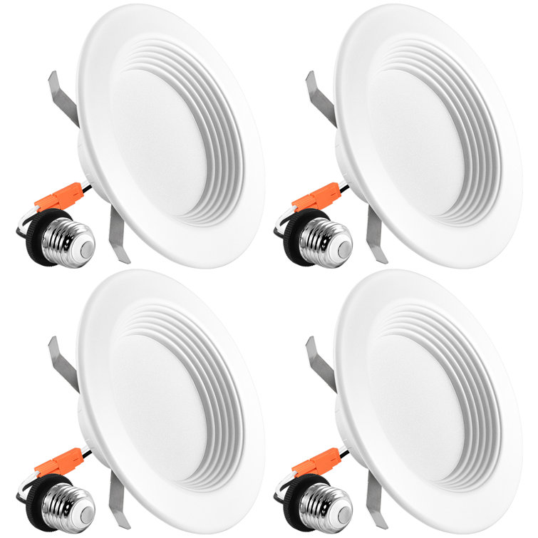 4" 3500K Remodel IC LED Retrofit Recessed Lighting Kit