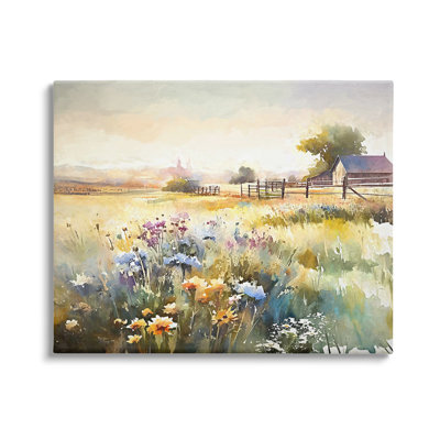 Champ de fleurs sauvages par Ramona Murdock