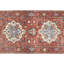 Hand Knotted Wool Area Rug in Red-275504897