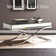Skakke Glass Top Coffee Table