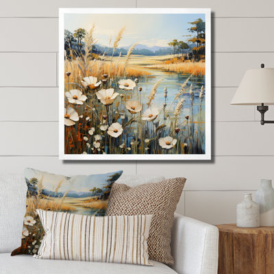 Meadow Timeless Beauty Pointillism - Landscapes Wall Decor