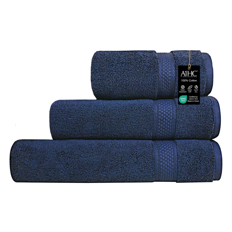 Shaikh - A1HC Premium Multi-Size Bath Towel Set Ultra Soft Quick Dry Super Absorbent Towel Set - Bath Towels, Hand Towels, & Washcloths