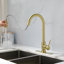Robinet de cuisine avec douchette extractible-119337312