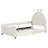 Twin Size Upholstered Daybed With Rabbit Ear Shaped Headboard, Beige-217153180