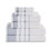 Ensemble de serviettes 6 pièces en coton turc Chulmleigh