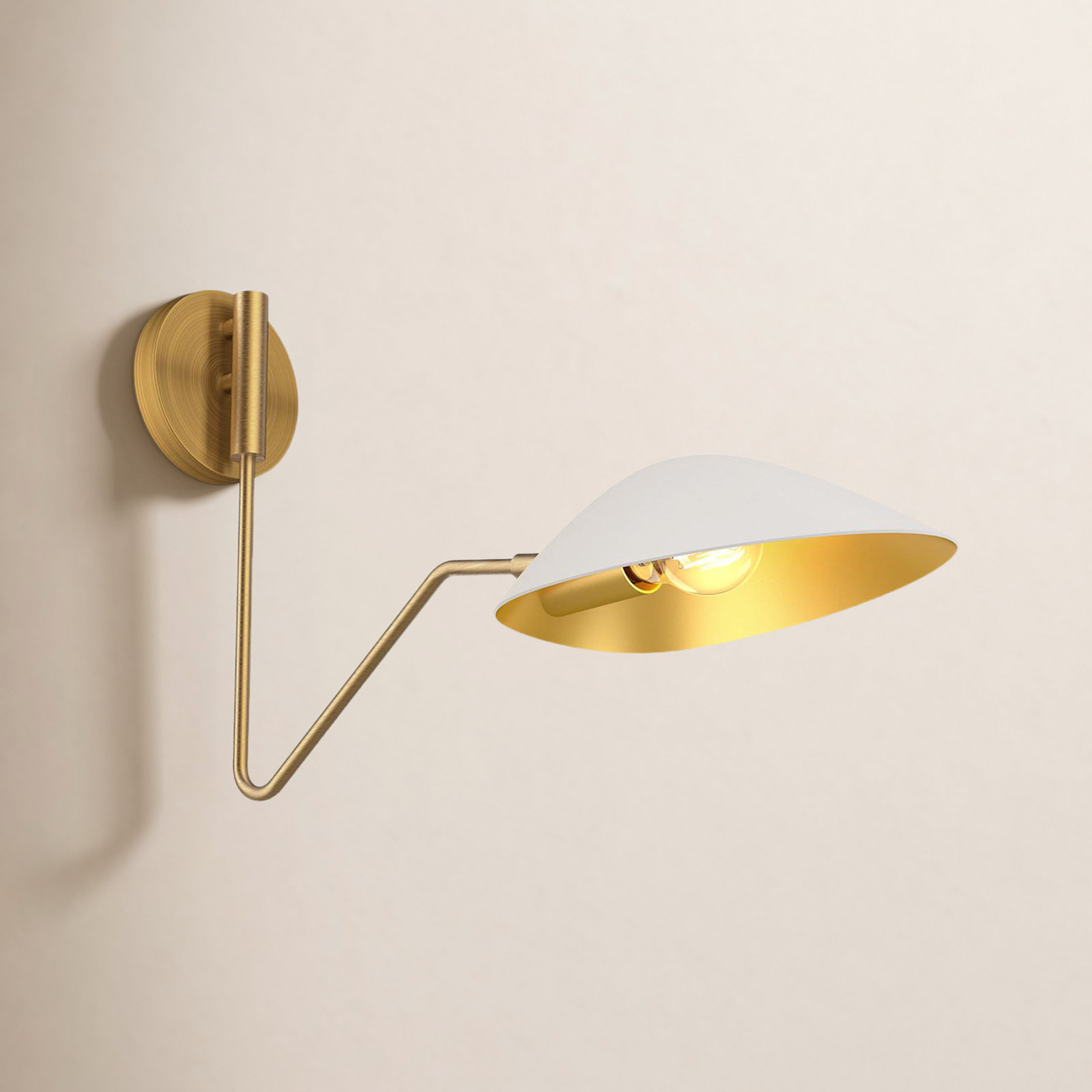 Raelle Bath Sconce, White, 1