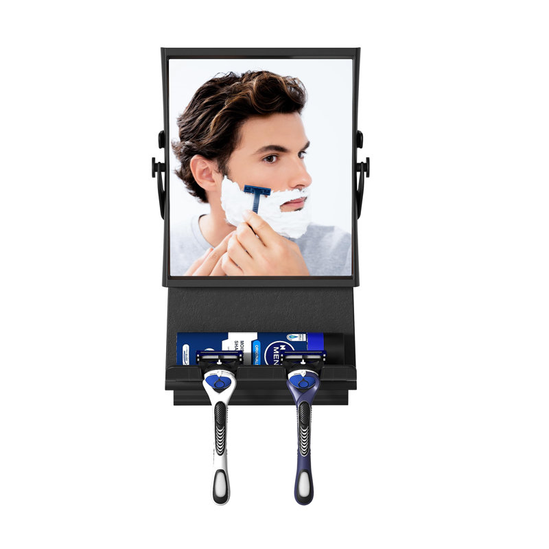 Miroir de douche sans buée pour le rasage