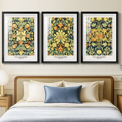 Ensemble de 3 pièces de la série CMXV de William Morris