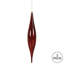 Ornement de Noël 13 "Mercury Rain Drop-1081551837