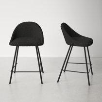 Modern Low Back Bar Stools + Counter Stools | Allmodern