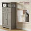Armoire de rangement avec tiroirs et tablettes réglables