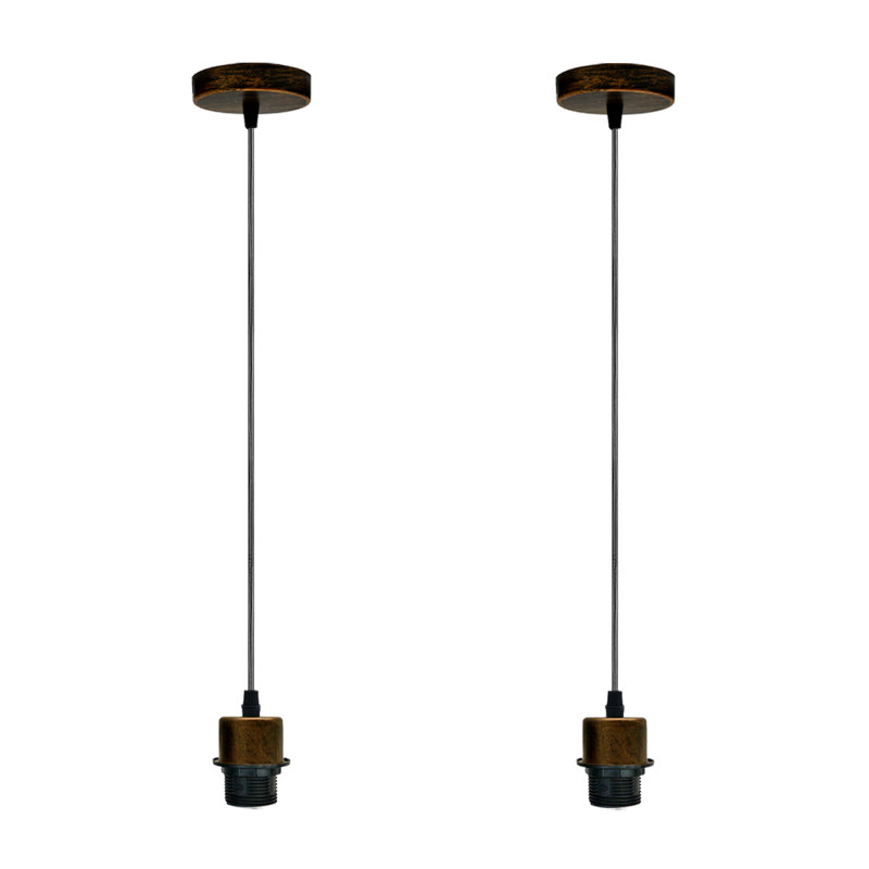 Bastow 2 - Light Single Pendant, No, Brushed Copper