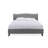 Vegan Leather Platform Bed-87716617-87728093