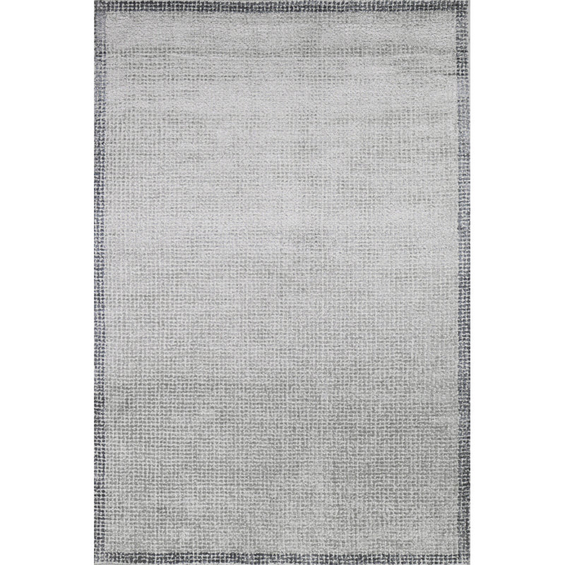 Anzio Area Rug in Charcoal, Rectangle 7'9" x 9'9"