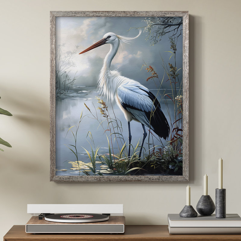 ANIMALS Series CIV, reproduction encadrée - bois massif