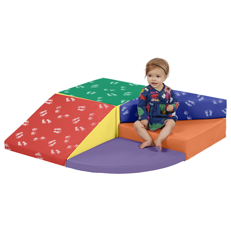 Ensemble de jeu ECR4Kids SoftZone, Assortis, 10"H x 40"W x 40"D