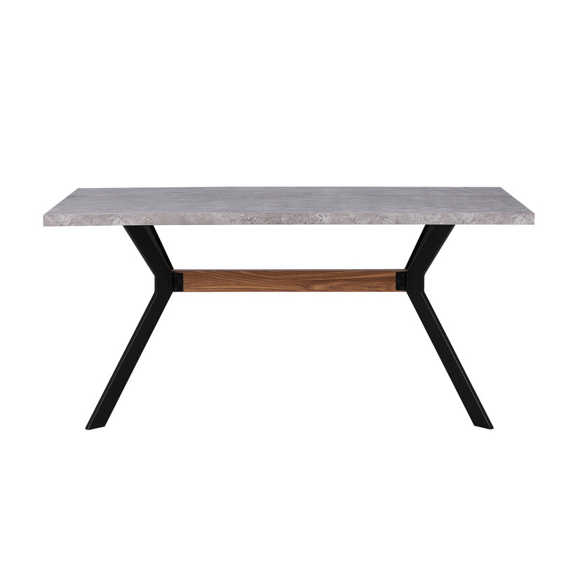 Ackerson Metal Base Dining Table