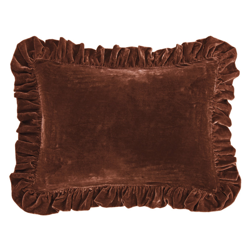 Coussin Stella, Brun cuivré