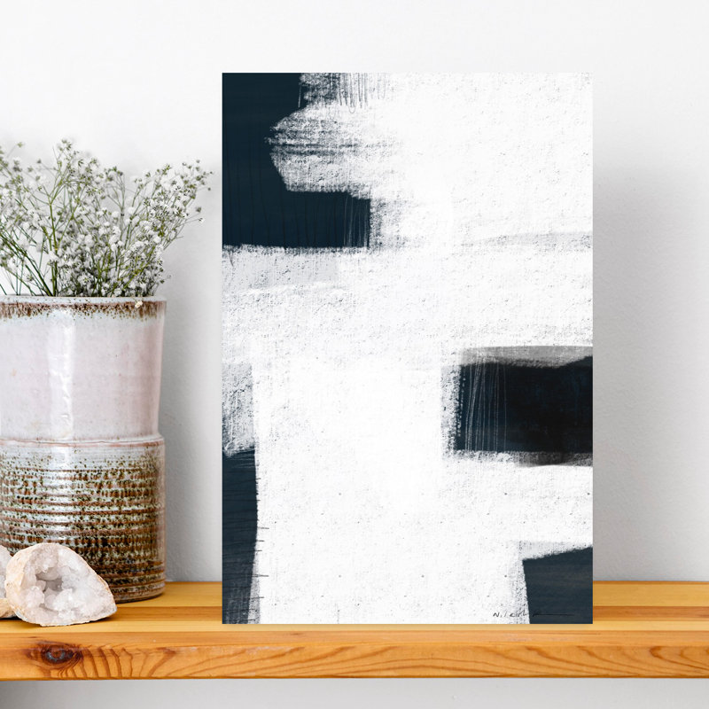 Contemporary Art Abstract Bold Contemporary Wall Art by Nilesh Kulkarni - Wrapped Canvas Print, 30.48 cm H x 20.32 cm W