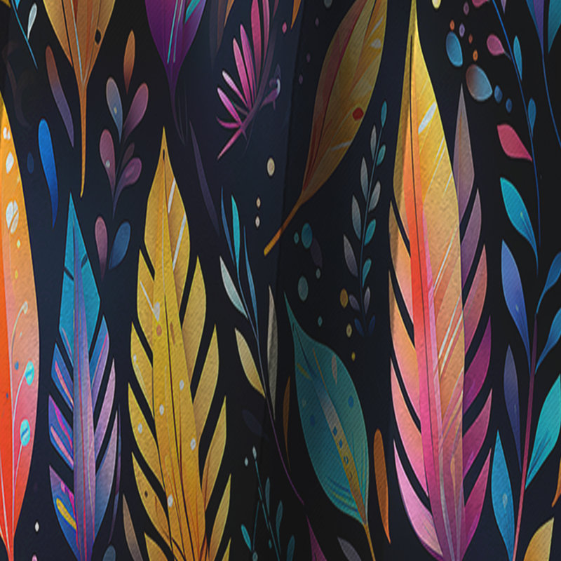 Motif bohème tribal Dreamscape, L 52 po x L 84 po