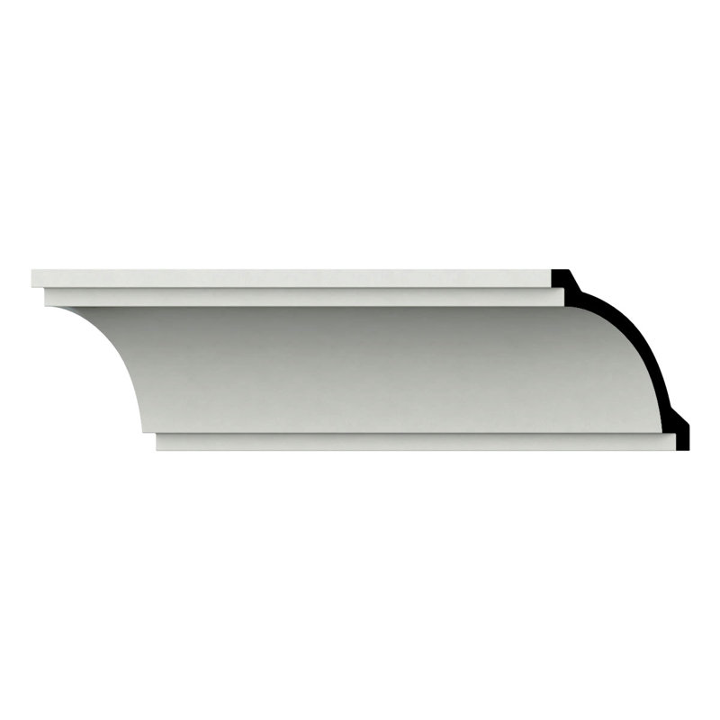 Moulure couronne Graham, H 6 po x l 94,5 po x P 6 po