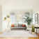 Gertmenian Cadence Tonee Cream Solid Color Plush Polyester Shag Indoor Area Rug