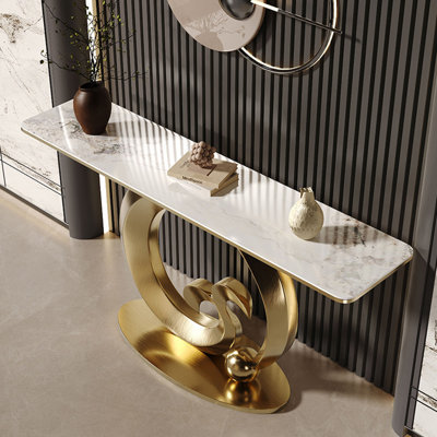 Console de style italien simple et luxueuse