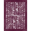 " Maroon Chevron Pattern "