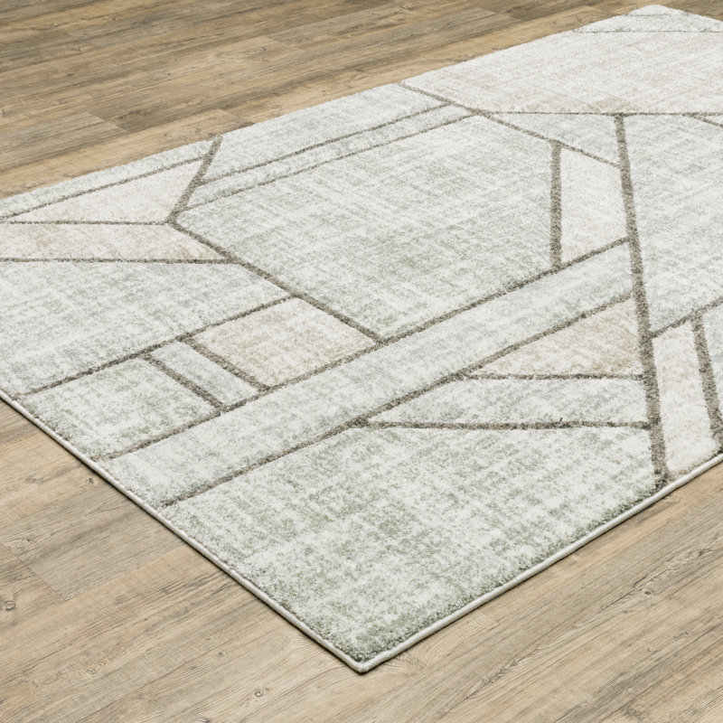 Geometric Rug, Rectangle 9'10" x 12'10"