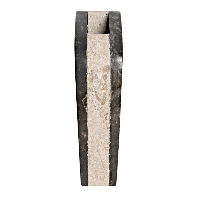 Zola Handcrafted Marble Table Vase