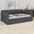 Multifunctional Upholstered Platform Bed Frame Featuring USB Ports And Convenient Trundle-1491971496