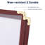 WeChef - Paquet de 30 couvercles de menu pour restaurant 8,5 x 11-55821761-55821760