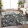 Premium Machine Washable Prisco Black Rug