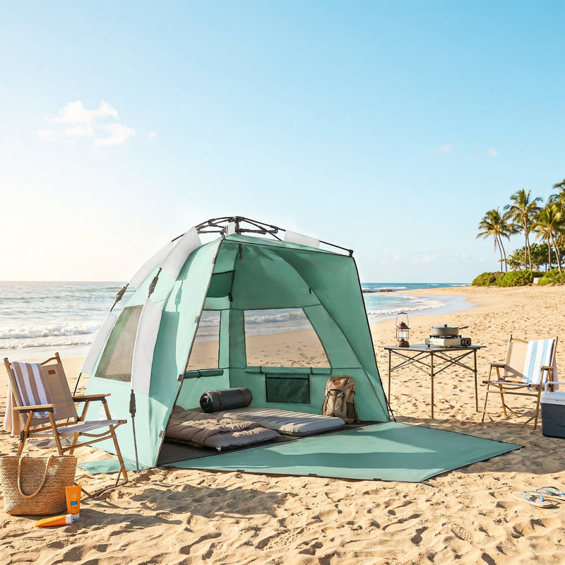 3 Person Tent, Green