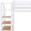 Lit mezzanine simple pour enfants Alysse