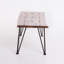 TABLE BASSE INDUSTRIELLE EN BOIS ET MÉTAL