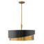 Gigi 5 - Light Shaded Drum Chandelier