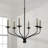 Wilder 6 - Light Dimmable Classic / Traditional Chandelier