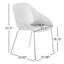 Chaise d'appoint rembourrée Garner-1938167182