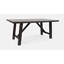 American Rustics 7 Piece Trestle Dining Set