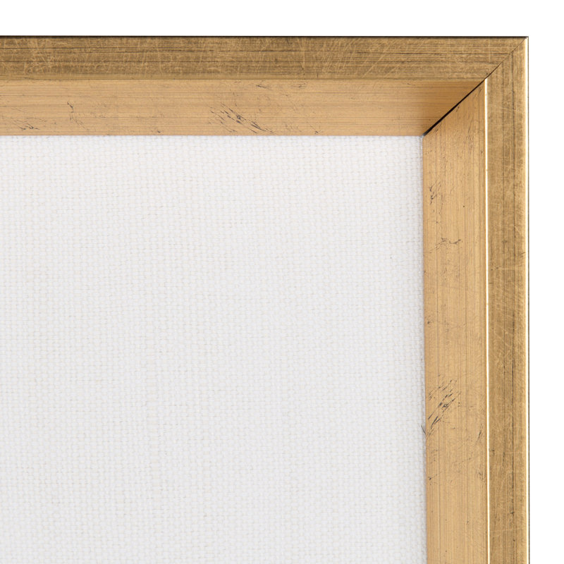 Tableau d’affichage mural, H 1 pi 9,5 po x l 2 pi 3,5 po, Or