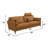 Bahja Upholstered Loveseat in Saddle Tan-71415890