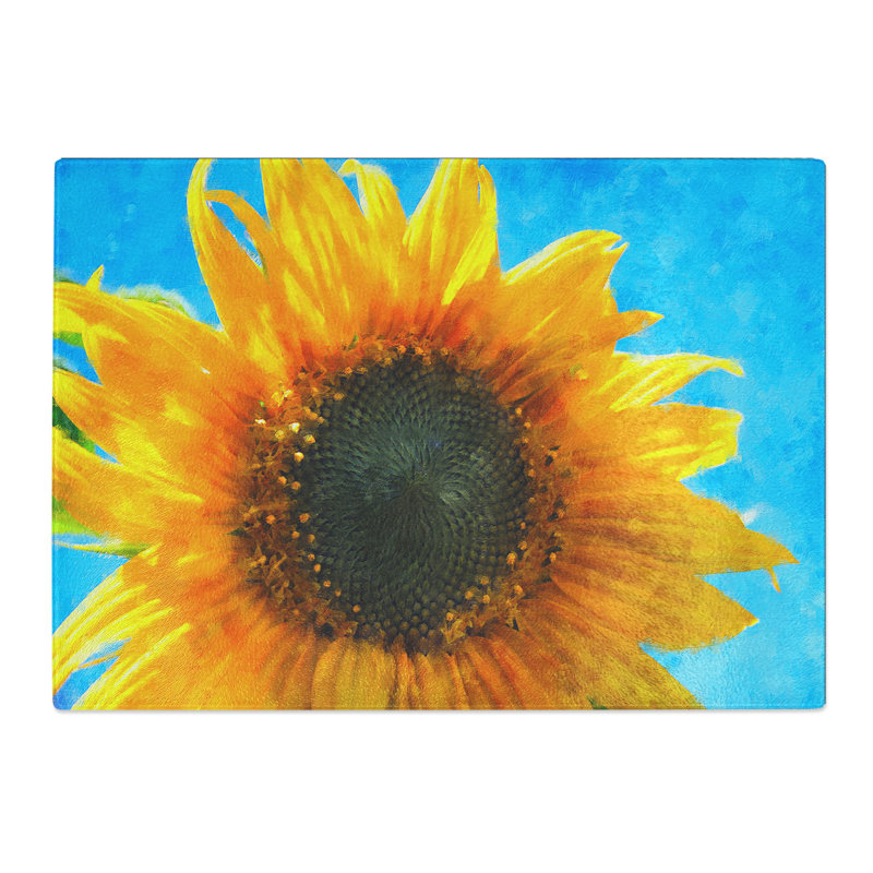 Sunflower Vol.4 Chopping Board, 28.5cm W x 39cm L