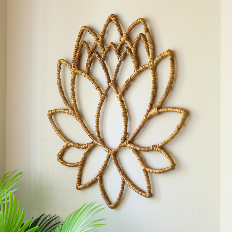 Handmade Boho Plants & Flowers Wall Decor