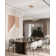 57 - Light Gold LED Chandelier With White Acrylic Diffusers