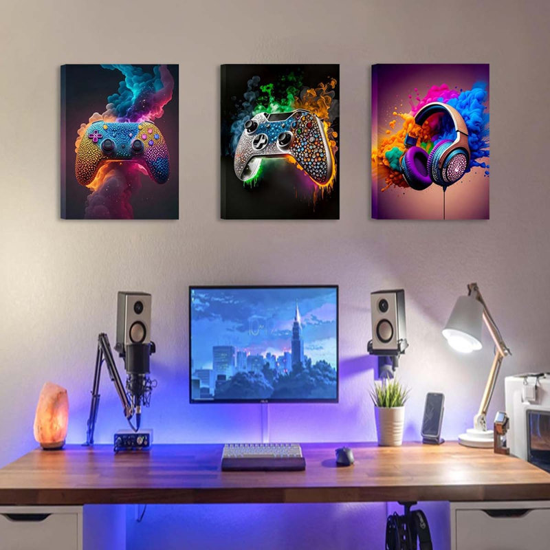 3 Piece Wrapped Canvas Print