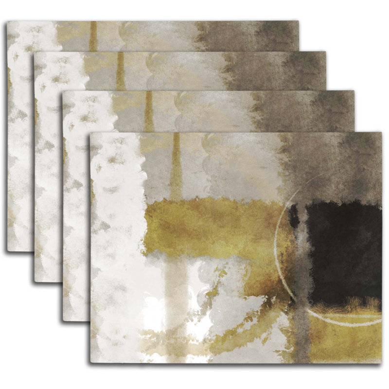 Napperon abstrait en polyester