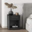 Table de chevet gris anthracite-1977967752