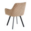 Linen Blend Upholstered Armchair-129704597-129704596-129704587